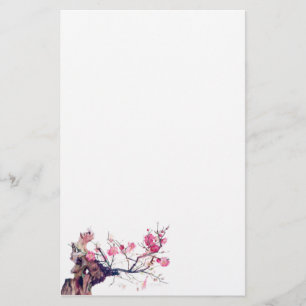 CMCarlson Cherry Blossom Briefpapier