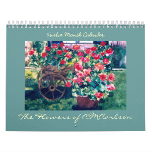 CMCarlson Flowers Calender Kalender