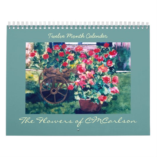 CMCarlson Flowers Calender Kalender (Hoes)