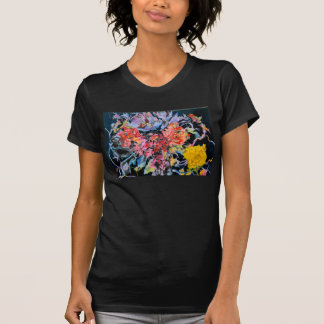 CMCarlson Flowers en Velvet T Shirt
