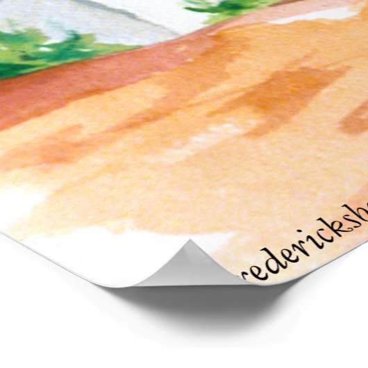 CMCarlson Fredericksburg,Va, Poster (Hoek)