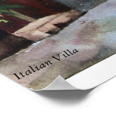 CMCarlson Italiaans Villa Poster (Hoek)
