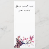 CMCarlson Kersenbloesem Aandenken Boekmerk (Achterkant)