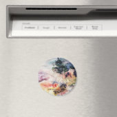 CMCarlson Misty Mountains Magnet (Insitu (Vaatwasser))