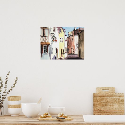 CMCarlson Spaans Boven Poster (Keuken)