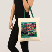CMCarlsonCluster van de Canvas tas van Geraniums (Voorkant (product))