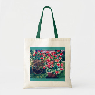 CMCarlsonCluster van de Canvas tas van Geraniums
