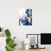 CMCarlsonVenice Canal Poster (Thuiskantoor)