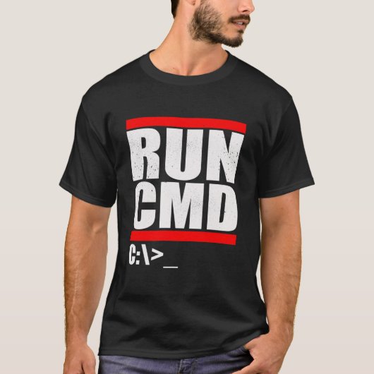 CMD Parody uitvoeren T-shirt (Voorkant)