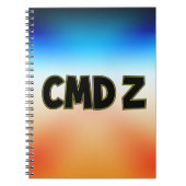 CMD Z NOTITIEBOEK (Voorkant)