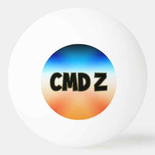CMD Z PINGPONGBAL (Voorkant)