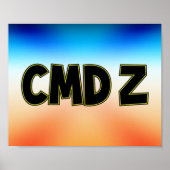 CMD Z POSTER (Voorkant)