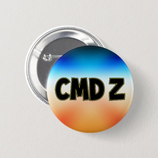 CMD Z RONDE BUTTON 5,7 CM (Voorkant /achterkant)