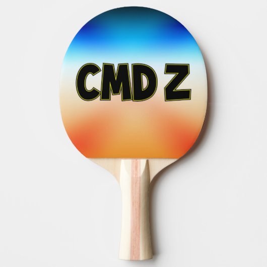 CMD Z TAFELTENNISBATJE (Voorkant)