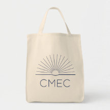 CMEC Canvas tas - winkelen, natuurlijke en marine