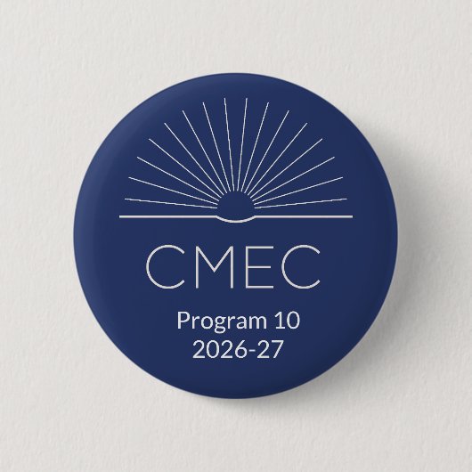 CMEC Knop - Programma 10 Ronde Button 5,7 Cm (Voorkant)