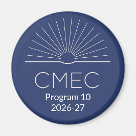CMEC Koelkastmagneet - Programma 10 Magneet