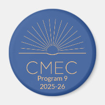 CMEC Koelkastmagneet - Programma 9
