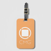 CMG-Bagagelabel Bagagelabel (Voorkant (verticaal))