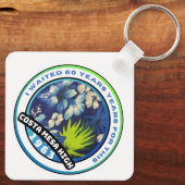 CMHS 60 jaar Reunion Hawaiian Theme Sleutelhanger (Achterkant)