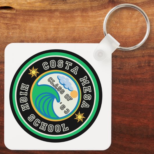 CMHS '63 Reunion Wave Sleutelhanger (Achterkant)