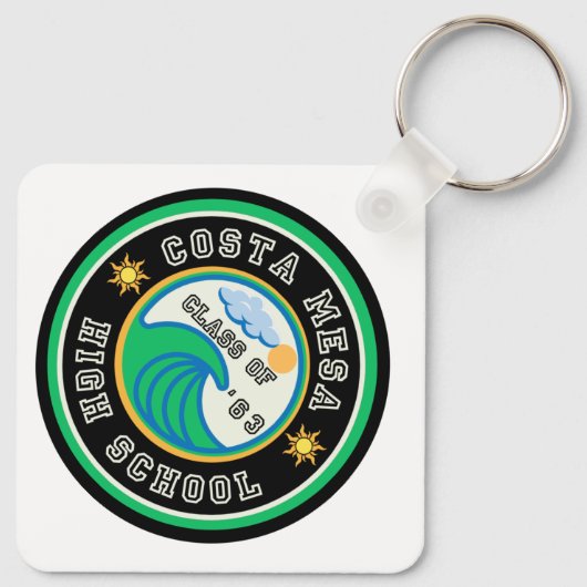 CMHS '63 Reunion Wave Sleutelhanger (Achterkant)