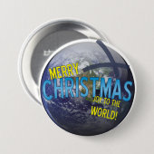 CMN kerstButton 4 Ronde Button 7,6 Cm (Voorkant /achterkant)