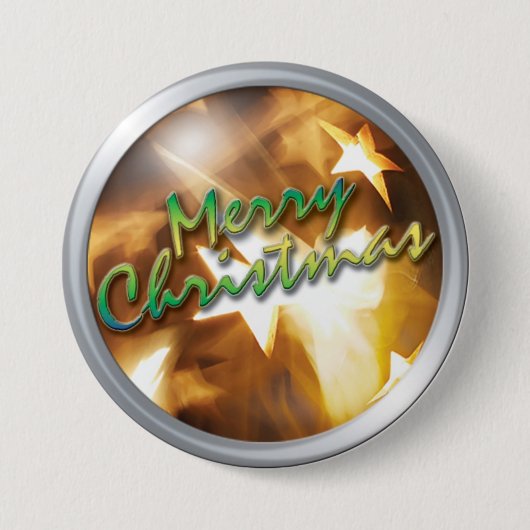 CMN kerstButton 5 Ronde Button 7,6 Cm (Voorkant)