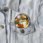 CMN kerstButton 5 Ronde Button 7,6 Cm (In situ)
