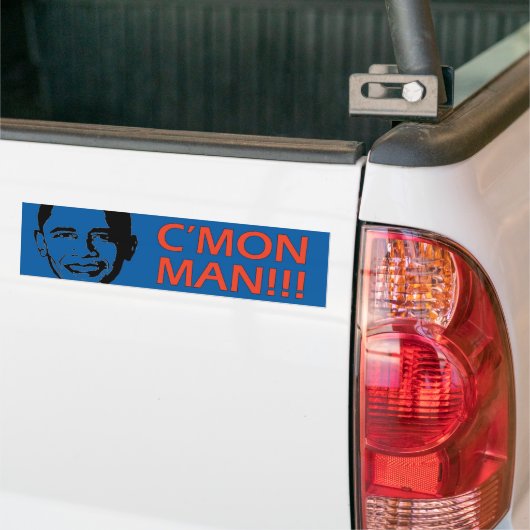 C'Mon Man! Bumpersticker (Op Truck)