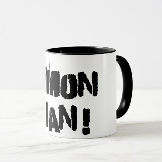 C'Mon Man! Mok (Voorkant rechts)