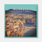 CMP002 SORRENTO - Campania - Italië - Fridge Magneet (Voorkant)