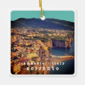 CMP002 SORRENTO, Campania, Italië Keramisch Ornament (Voorkant)