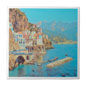 CMP003 ATRANI AMALFI COAST, Italië, Tegeltje (Voorkant)