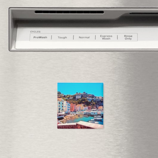 CMP005 SORRENTO, Campanië, Italië, Koelkast Magneet (Insitu (Vaatwasser))