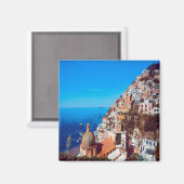 CMP008 POSITANO, AMALFI KUST, Italië, Koelkast Magneet (Voorkant / Achterkant)