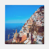 CMP008 POSITANO, AMALFI KUST, Italië, Koelkast Magneet (Voorkant)