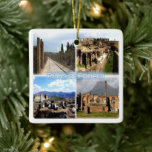 CMP010 NAPLES, RUINS OF POMPEI, Italië, Keramisch Ornament<br><div class="desc">Hier vind je het souvenir van je vakantie. Deze categorie bevat keramische versiering van vele plaatsen in Amerika. (CMP010 mozaïek van NAPLES, RUINEN VAN POMPEI, Italië, keramische siervoorwerpen). Verbazingwekkende vrienden en familieleden met de unieke souvenirs van uw geweldige reis. Probeer ons. #LeoPepeDesign - Europa Italië, Napels, leopepedesign, reistoeristen met foto's,...</div>