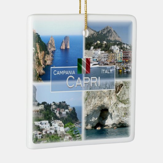 CMP020 CAPRI, Campanië, Italië Keramisch Ornament (Rechts)