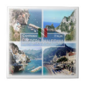 CMP025 AMALFI COAST, Campanië, Tegeltje (Voorkant)