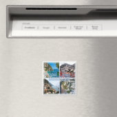 CMP028 POSITANO, Campania, Italië, Koelkast Magneet (Insitu (Vaatwasser))