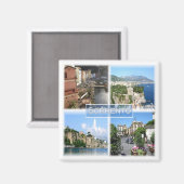 CMP032 SORRENTO - AMALFI COAST - Italië - Fridge Magneet (Voorkant / Achterkant)