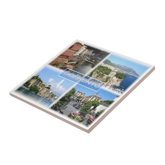 CMP032 SORRENTO, AMALFI COAST, Italië, Tegeltje (Zijkant)