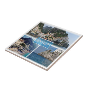 CMP034 AMALFI, Campanië, Italië, Tegeltje