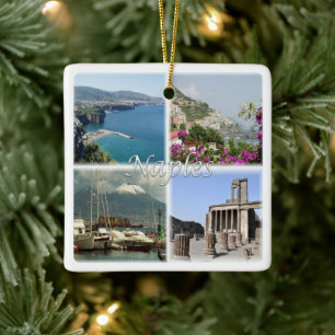 CMP035 NAPLES, Amalfi, Sorrento, Pompeii Keramisch Ornament