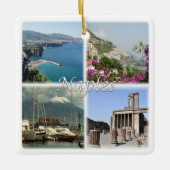 CMP035 NAPLES, Amalfi, Sorrento, Pompeii Keramisch Ornament (Voorkant)