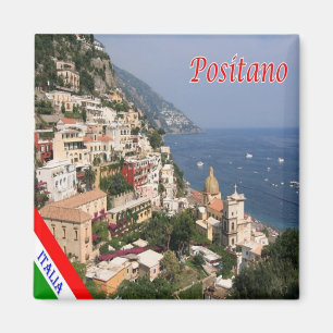 CMP039 POSITANO, AMALFI KUST, Italië, Koelkast Magneet