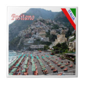 CMP040 POSITANO, AMALFI COAST, Italië, Tegeltje (Voorkant)