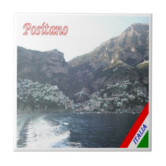 CMP042 POSITANO, AMALFI COAST, Italië, Tegeltje (Voorkant)