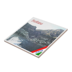 CMP042 POSITANO, AMALFI COAST, Italië, Tegeltje